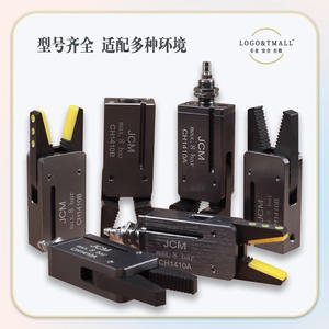 Pince de serrage miniature JCM CH1410A en acier, max. 8 bars, avec capteurs pour bras robotiques - Product Image 4