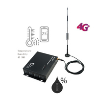 Registrador de Datos de Temperatura y Humedad para Cuarto Frío de Refrigerador, con Alarma SMS 4G GSM
