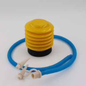 Bomba de pie para inflar, herramienta de inflado para flotadores, portátil, de forma redonda, con válvula de aire P-1 - Product Image 1