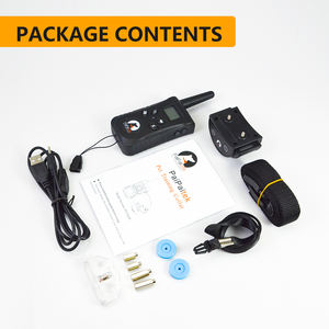 Recargable impermeable 3 modos seguros ajustables <span class=keywords><strong>Collar</strong></span> de choque eléctrico para perros <span class=keywords><strong>Collar</strong></span> de entrenamiento para perros con control remoto - Product Image 6