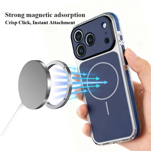 Funda Magnética Estilo <span class=keywords><strong>iPhone</strong></span> 17 para <span class=keywords><strong>iPhone</strong></span> 15 <span class=keywords><strong>Pro</strong></span> Max, Protector de Lente con Orificios Precisos y Carcasa Rígida de Acrílico Resistente a Impactos - Product Image 3