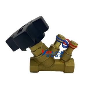 מפרט מלא נעילה דיגיטלית זרימת פליז בקרת זרימת שסתום איזון סטטי DN15-DN50 ויסות כוח ידנית עבור מים מים מים - Product Image 4