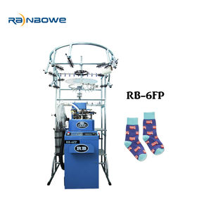 เครื่องถักถุงเท้าอัตโนมัติแบบคอมพิวเตอร์ รุ่น Rainbowe 6f แบบกระบอกเดียว สำหรับขายในราคาถูก - Product Image 4