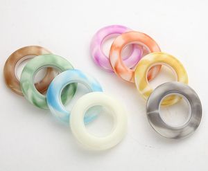 Œillets à Anneaux Décoratifs en Plastique pour Rideaux, Vente en Gros, Couleurs Variées - Product Image 1