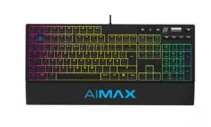 <span class=keywords><strong>Clavier</strong></span> de jeu mécanique USB RGB OEM, taille standard, étanche, programmable, multifonction, avec molette numérique et touches multimédias, nouveau modèle pour ordinateur de bureau - Product Image 5