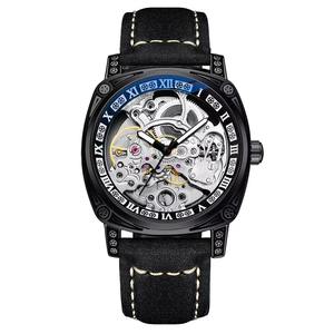 Reloj Mecánico Automático de Lujo 2025, de Alta Calidad, con Correa de Cuero Hueca, Caja de Acero Inoxidable, Resistente al Agua, para Hombre de Negocios - Product Image 5