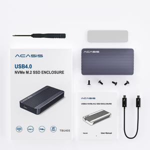 Acasis USB4对接40gbps M2 Nvme迅雷外壳兼容USB 4.0 <span class=keywords><strong>3</strong></span>.<span class=keywords><strong>2</strong></span> <span class=keywords><strong>3</strong></span>.1 <span class=keywords><strong>3</strong></span>.0铝库存时尚彩盒 - Product Image 1