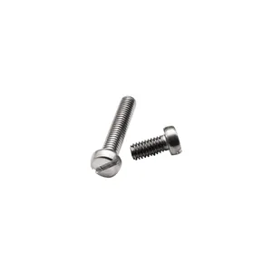 DIN84 Stainless Steel a2 a4 slotted cheese head screw