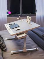 Bureau d'ordinateur pliable sur mesure OEM, support pour ordinateur portable réglable en hauteur, table portable avec tiroir pour le travail, les jeux et les études