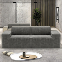 Hanyee-Ensemble de canapés à compression 2 places, mobilier de salon, tissu, taille, couleur, personnalisable, vente directe d'usine