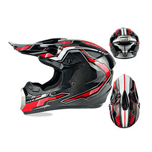 <span class=keywords><strong>Casque</strong></span> de <span class=keywords><strong>moto</strong></span> tout-terrain certifié DOT en ABS avec visière transparente pour karting pour jeunes - Couverture complète - Product Image 4