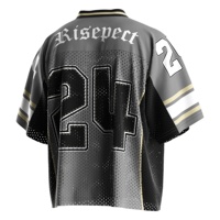 Maillot de football old-school avec couleur rétro, construction à séchage rapide et placement de logo personnalisé pour le jour du match