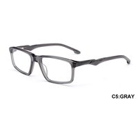 Montures de lunettes optiques en acétate de style sportif unisexe Haoya XB01 pour toutes les formes de visage, fabriquées dans le Zhejiang, Chine