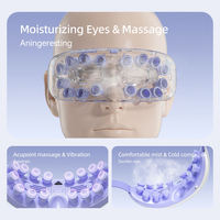 Masseur oculaire intelligent portable à ultrasons, brume nano réglable, compresse chaude thermostatée 2 vitesses 38°C/45°C, directement de l'usine en Chine