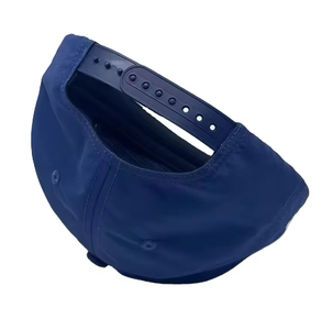 Gorras de 5 Paneles con Cuerdas Bordadas Personalizadas, Gorras de Nylon Impermeables, Gorra de Cuerdas sin Estructura con Cierre a Presión, Gorra de Béisbol - Product Image 2