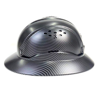 Casco de Seguridad de ABS Tipo Cachucha de Ala Completa ANT5PPE Personalizado con Diseño Ridgeline para Uso Industrial