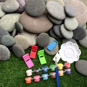 Natural Smooth Surface Arts & Crafting Rock Painting Kid Painters