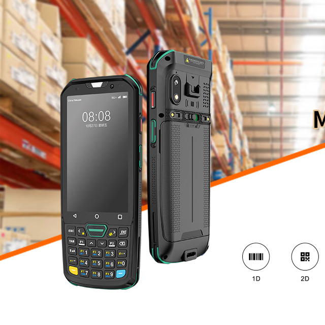 Industrial Rugged Smart Phone Call Android 11 Mobile Pc Pda 5.5 Inch Fhd 4g Ip68 Qr Code 8-core Waterproof Data Collector Pdas