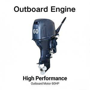 Moteur 4 temps 60 CV économique |   Puissance polyvalente pour yachts, bateaux pneumatiques et bateaux de pêche |   Performances fiables - Product Image 2