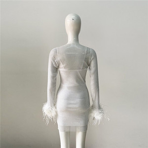 2025 femmes haut de gamme robe de soirée robe style français col incliné épaules dénudées taille haute fendu robe de soirée - Product Image 6