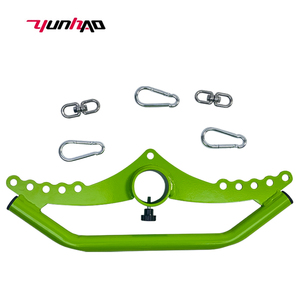 Factory Wholesale Home Gym 8 PCS Fitness Accessories Adjustable Lat Pull <b>Down</b> Cable Attachments Grip YC4037-01 YC - Product Image 3