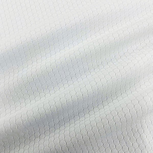 Tissu en maille blanche <span class=keywords><strong>extensible</strong></span> à séchage rapide, jersey de sport, sublimation tricotée, 150 g/m², 100 % polyester, pour hommes et filles, à prix avantageux - Product Image 5