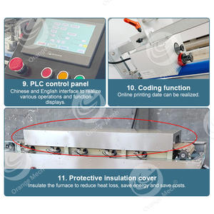 Doppia pressa per Tortilla commerciale e linea di produzione automatica del Lavash della macchina del creatore di Roti del forno - Product Image 2