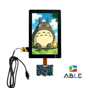 Módulo de pantalla LCD TFT IPS vertical/horizontal de 10.1 pulgadas 1280x800/1920x1200 con interfaz HDM-I, placa controladora y panel táctil USB - Product Image 1