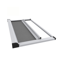 Fenêtre moustiquaire rétractable de nouvelle conception profilé en aluminium fenêtres coulissantes à vendre