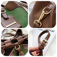 Minissimi – Sacs seau personnalisés en PU à faible MOQ, style bandoulière classique, sacs à bandoulière pour femmes