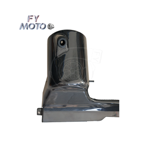 Toma de Aire de Fibra de Carbono para VW Golf R GTI GLI MK7/7.5 Audi A3 <span class=keywords><strong>S3</strong></span> TT 2015+ Negro Brillante - Product Image 5