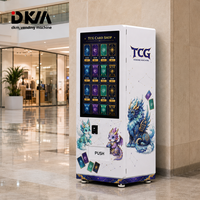 Distributeur automatique de cartes à collectionner DKM TCG, écran tactile 43 pouces, paiement sans espèces pour les packs de boosters, cartes sportives et cartes de collection