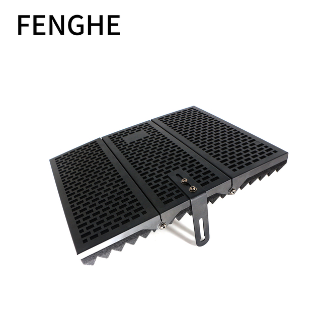 Factory Direct Foldable 3-Panel Vocal Booth Microphone Stand Isolation Shield with Acoustic Foam Cover for Studio Use