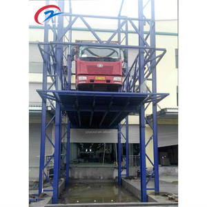 भारी शुल्क चार पोस्ट कार लिफ्ट डबल सिलेंडर हाइड्रोलिक ऊर्ध्वाधर पार्किंग लिफ्ट - Product Image 2