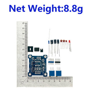 Wholesale NE555 Pulse Generator Board DIY Kit 555 <b>Square</b> Wave Module with LED Indicator Frequency Duty Cycle <b>Adjustable</b> - Product Image 2