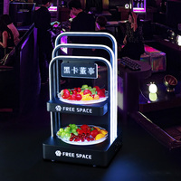 Rechargeable Acrylique Discothèque Bar Alcool Lumineux Bière Vin Whisky Vip PresenterTequila Bouteille Lumineuse Glorifier