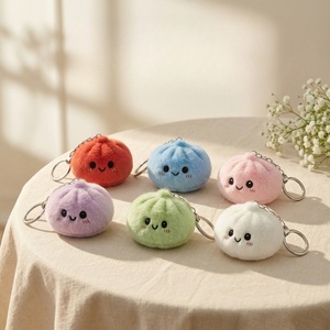 Nuevo y Adorable Peluche de Bollo al Vapor, Juguete Sensorial Antiestrés de Bollo, Llavero de Peluche para Apretar, Regalo de Caja Sorpresa - Product Image 4