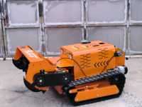 Tondeuse à gazon diesel 15 CV autopropulsée à braquage zéro, moteur RC, largeur de coupe 100 cm, pour pentes et talus, désherbage