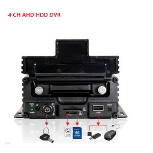 4 CH AHD 720P 1080P DVR 4 CH AHD Thẻ SD HDD Gắn Xe DVR 4G + GPS - Product Image 3