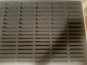 Boîte de rangement pour cartes de classement en aluminium de 6 rangées et 96 emplacements, boîte de rangement BGS pour cartes - Product Image 6