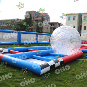 Boule de zorb piste de course gonflable de <span class=keywords><strong>jeux</strong></span> gonflables en plein air - Product Image 5