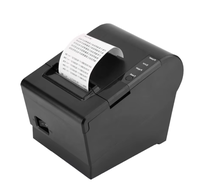 Printer penerimaan termal 80mm cepat mendukung Printer penerimaan POS Desktop OEM dalam stok banyak bahasa