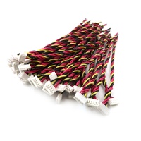 Câble torsadé personnalisé YZCONN OEM ODM avec connecteur électronique en cuivre, nylon, Molex, JST, PHR, ZHR, 2, 3, 4, 5, 6, 7, 8 broches