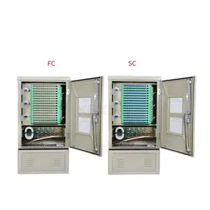 KEXINT-gabinete de conexión cruzada de fibra óptica para exteriores, 144/288/576 núcleos, FTTH, proveedor de fábrica