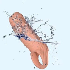 Anillo de Silicona para Pene para Retrasar la Eyaculación, Funda para Condón, Extensor y Tapón Anal, Juguetes Sexuales para Hombres, Productos Sexuales para Adultos - Product Image 6