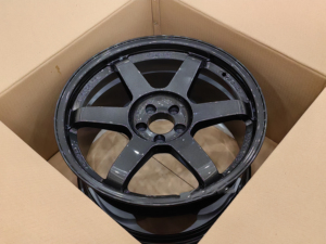 Jantes forgées SWIFTOP Volk Racing Te37 <span class=keywords><strong>Sl</strong></span>, pressées, double noir, 5x114.3, 5x100, 5x112, 5x120, en alliage d'aluminium 6061-T6 - Product Image 3