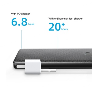 Batteries externes universelles de voyage à charge rapide de haute qualité 20000 mAh, station d'alimentation pour téléphone portable - Product Image 4
