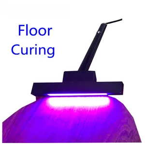 Profesional 395nm Portable Lantai Kayu LED UV Pengering Cat Furniture UV Pengeringan Mesin Lenyap Menyembuhkan Sistem