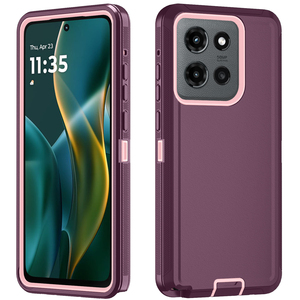 เคสโทรศัพท์แบบเต็มตัว ดีไซน์สปอร์ต แข็งแรงทนทาน สำหรับ <span class=keywords><strong>Motorola</strong></span> <span class=keywords><strong>Moto</strong></span> G 5G 2025 2026 พร้อมคลิปหนีบเข็มขัด - Product Image 1