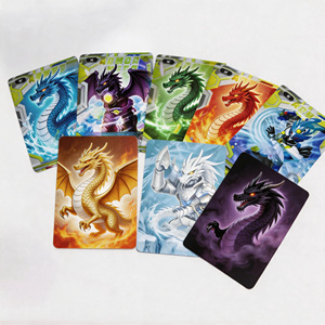 Tarjetas TCG Personalizadas de Criaturas de Fantasía, Surtido de Animales, Mechas y Monstruos, Paquetes de Cartas Coleccionables para Coleccionistas, Juego de Mesa - Product Image 3